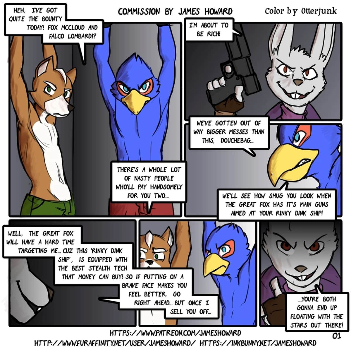 Fox, Falcon and Rabbit