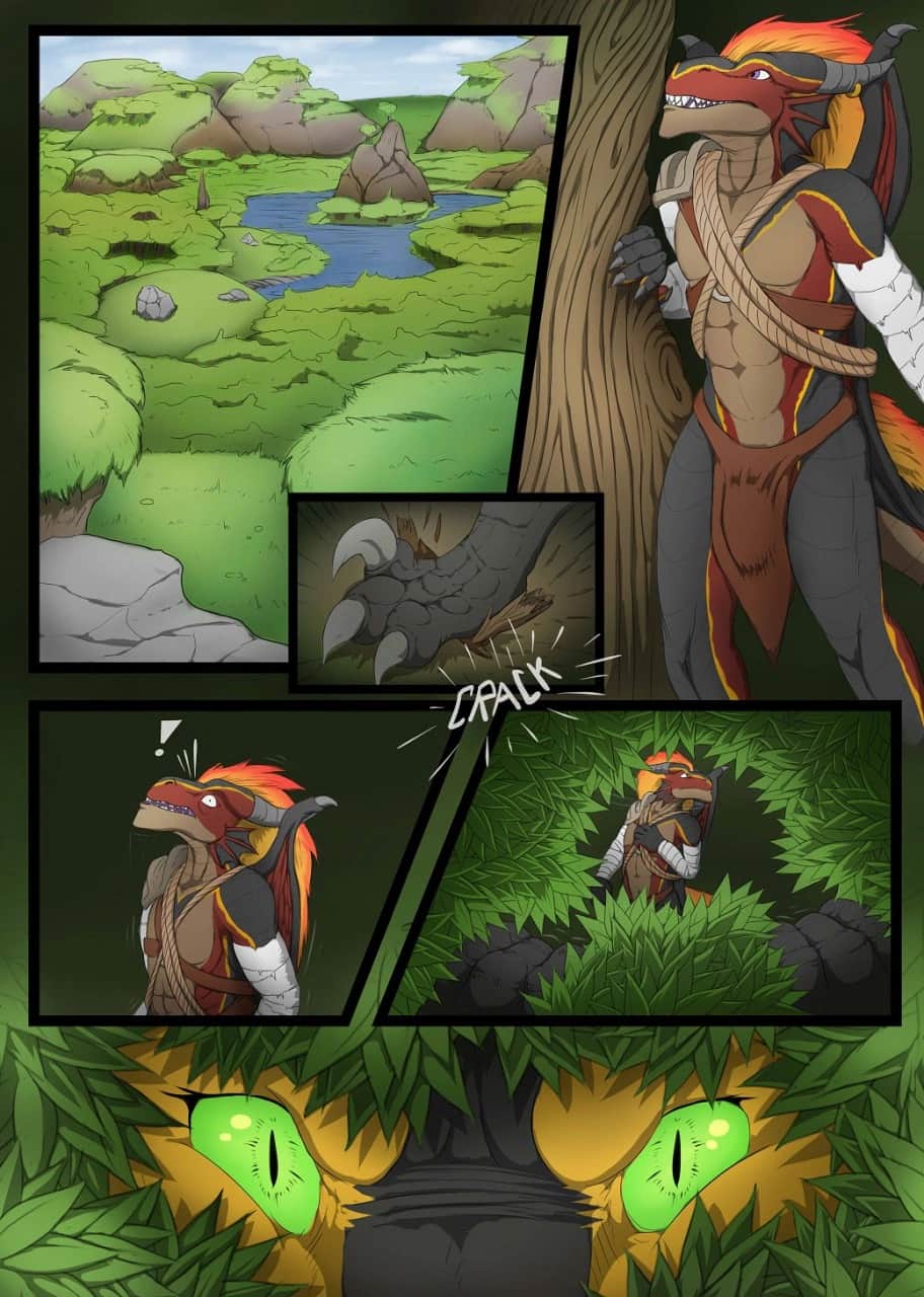 Trapped into the woods