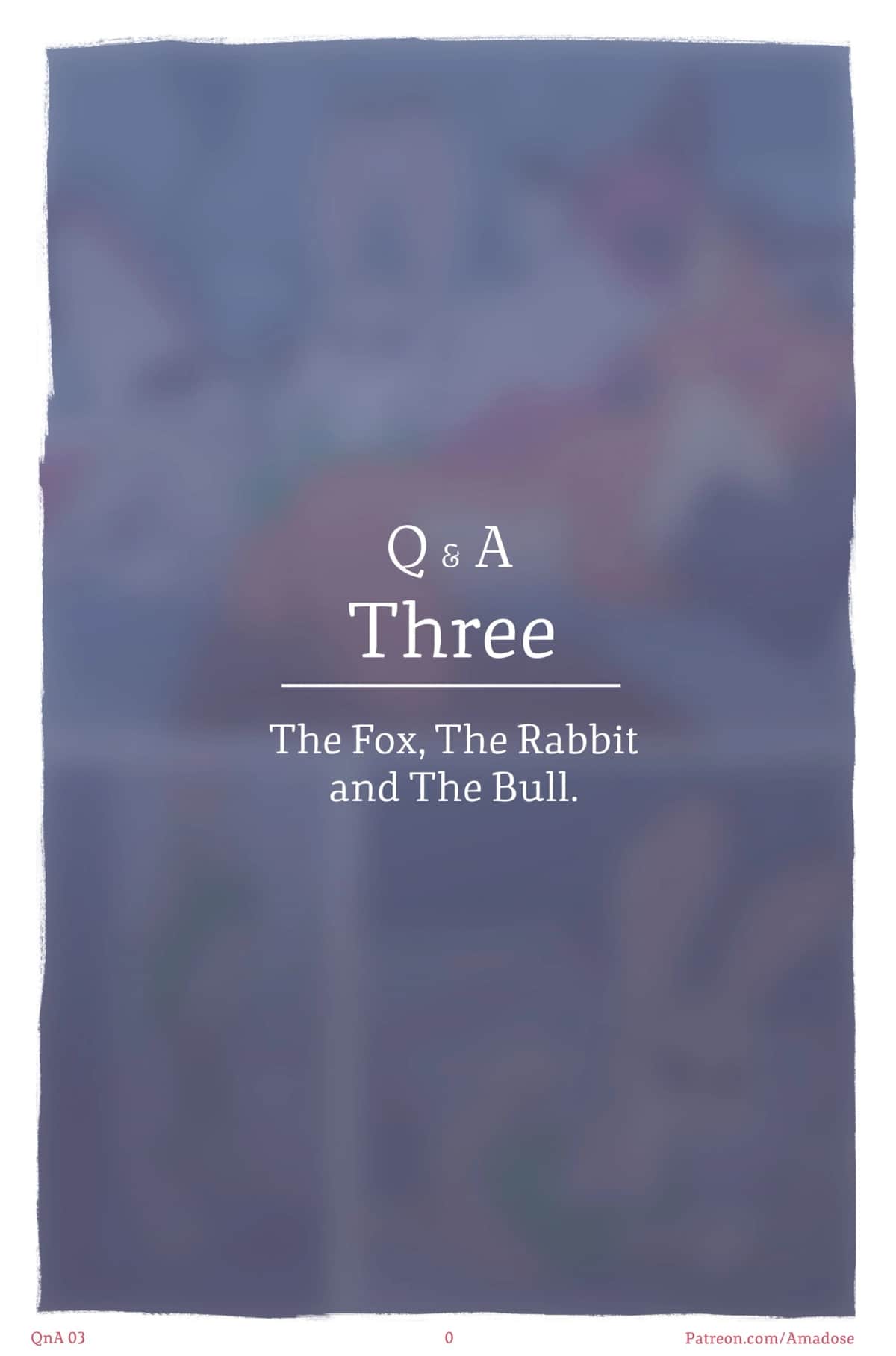 Qna 3 - The Fox the Rabbit and the Bull