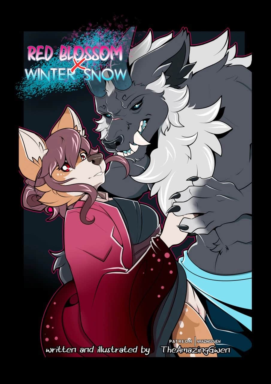 Red Blossom X Winter Snow