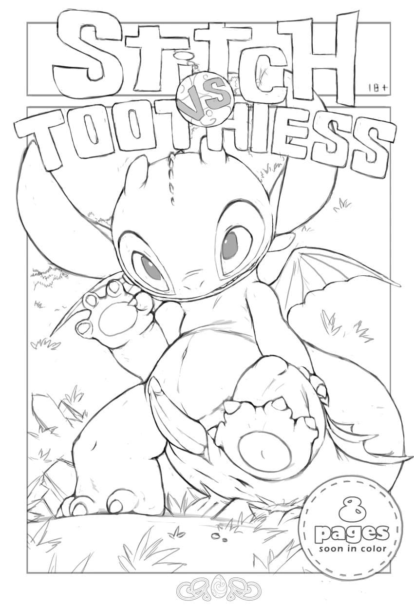 Stitch Vs Toothless