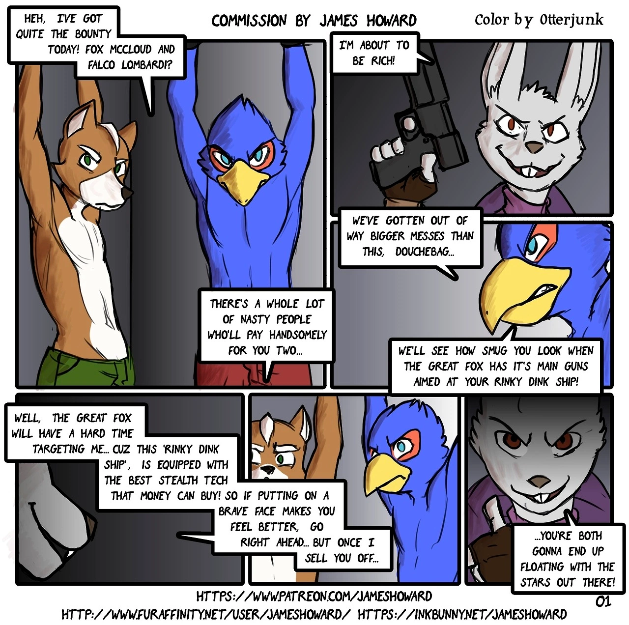 Fox, Falcon and Rabbit