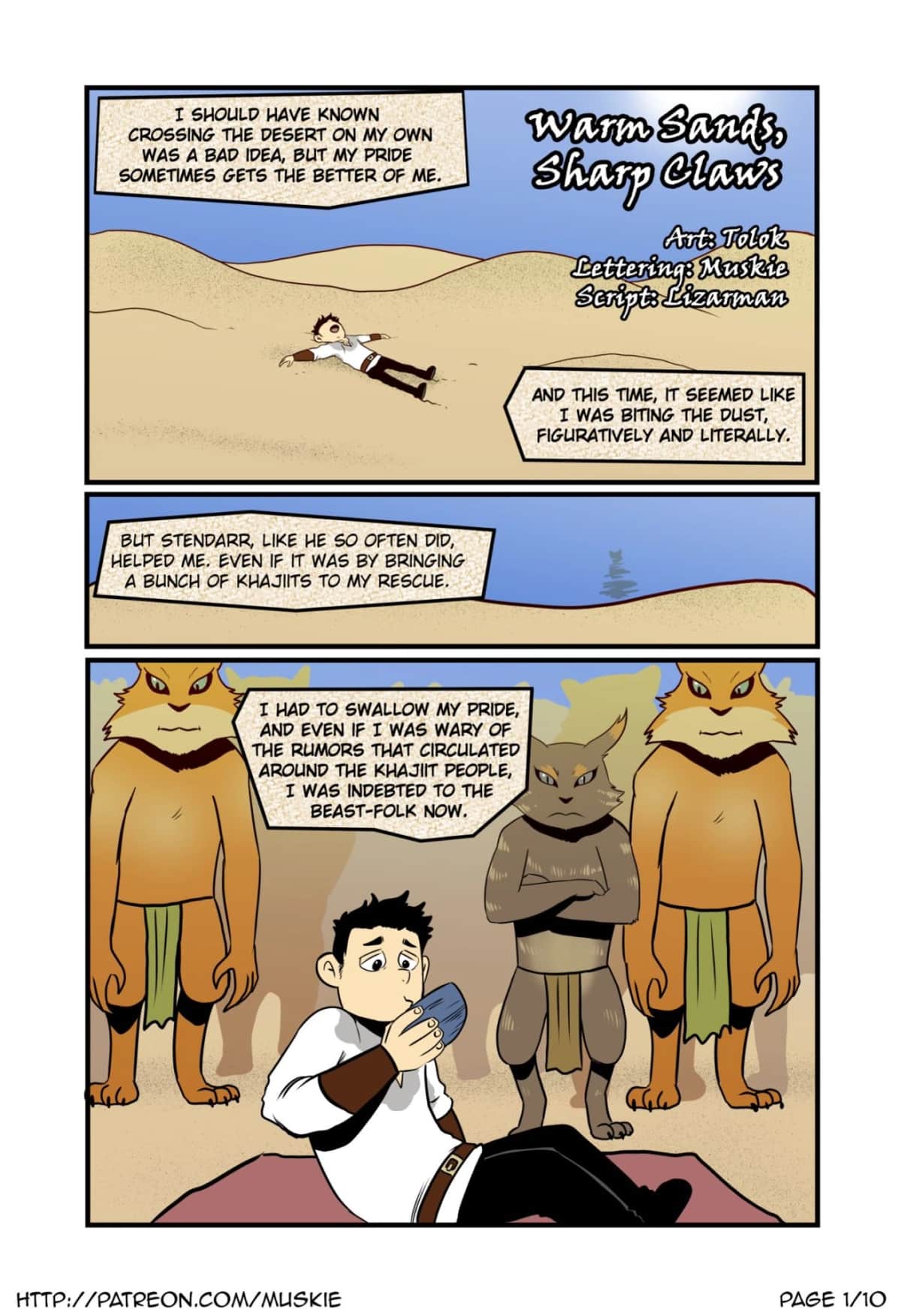 Warm Sands, Sharp Claws