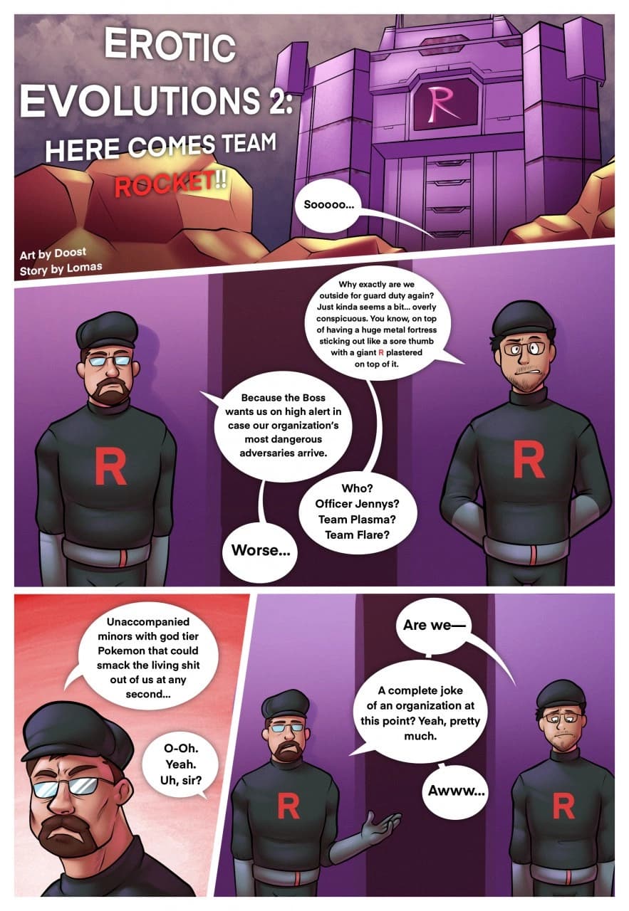 Erotic Evolutions 2 – Here Comes Team Rocket